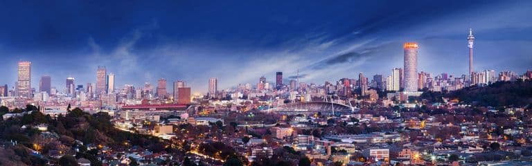 Johannesburg (Joburg Jozi) map